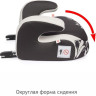 Удерживающее устройство для детей SIGER Бустер FIX, гр. III, 22-36 кг, 6-12 лет, серо-бежевый, енот KRES3595