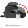 Удерживающее устройство для детей SIGER Бустер FIX серый, гр. III, 22-36 кг, 6-12 лет KRES0187